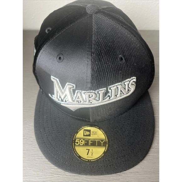 Casquette New Era Florida Marlins Série Mondiale 2003 - Arctic Blue, Taille 7 3/8